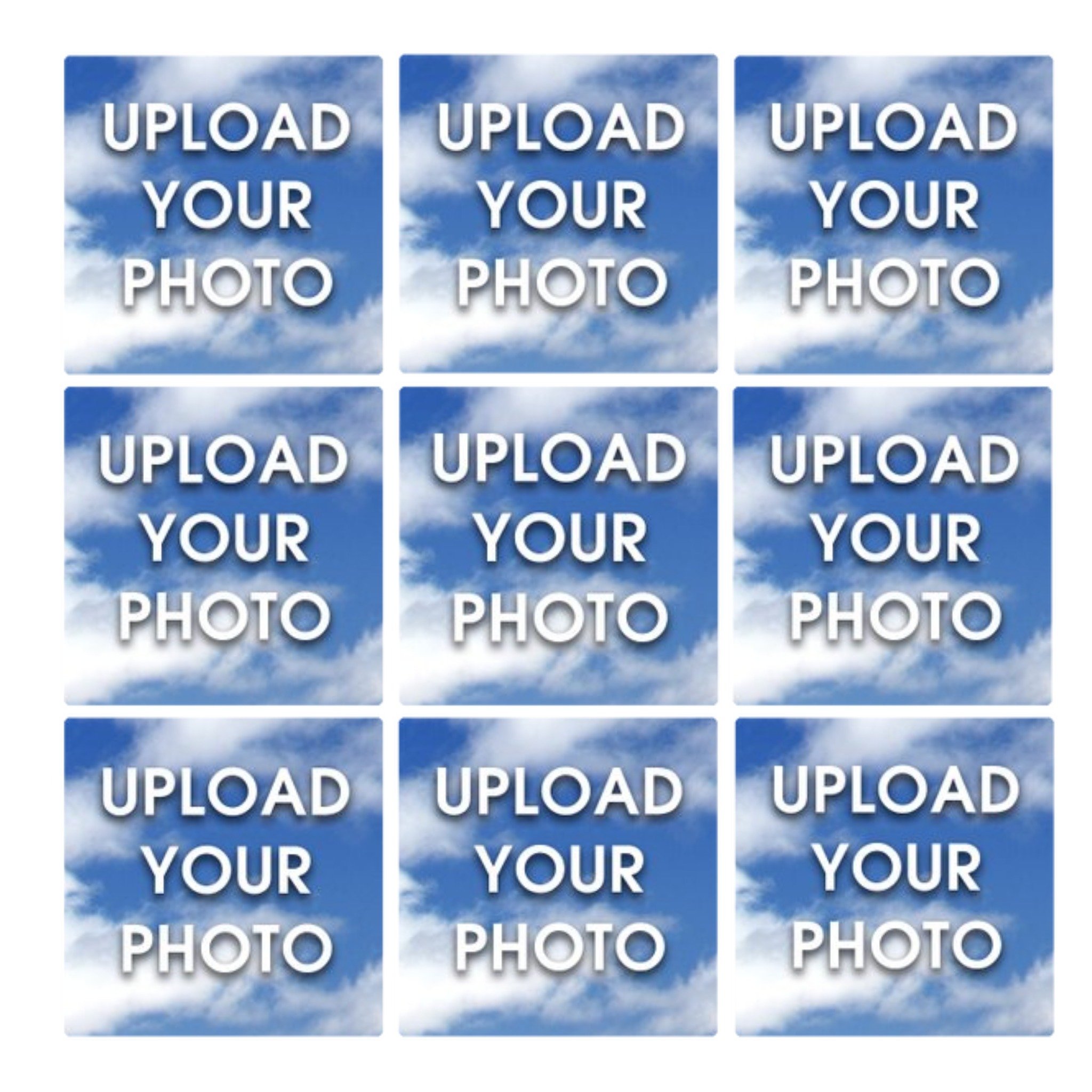 Create Your Own - Photo Upload Card, Square