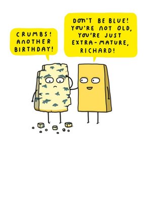 Funny Crumbs Another Birthday Card