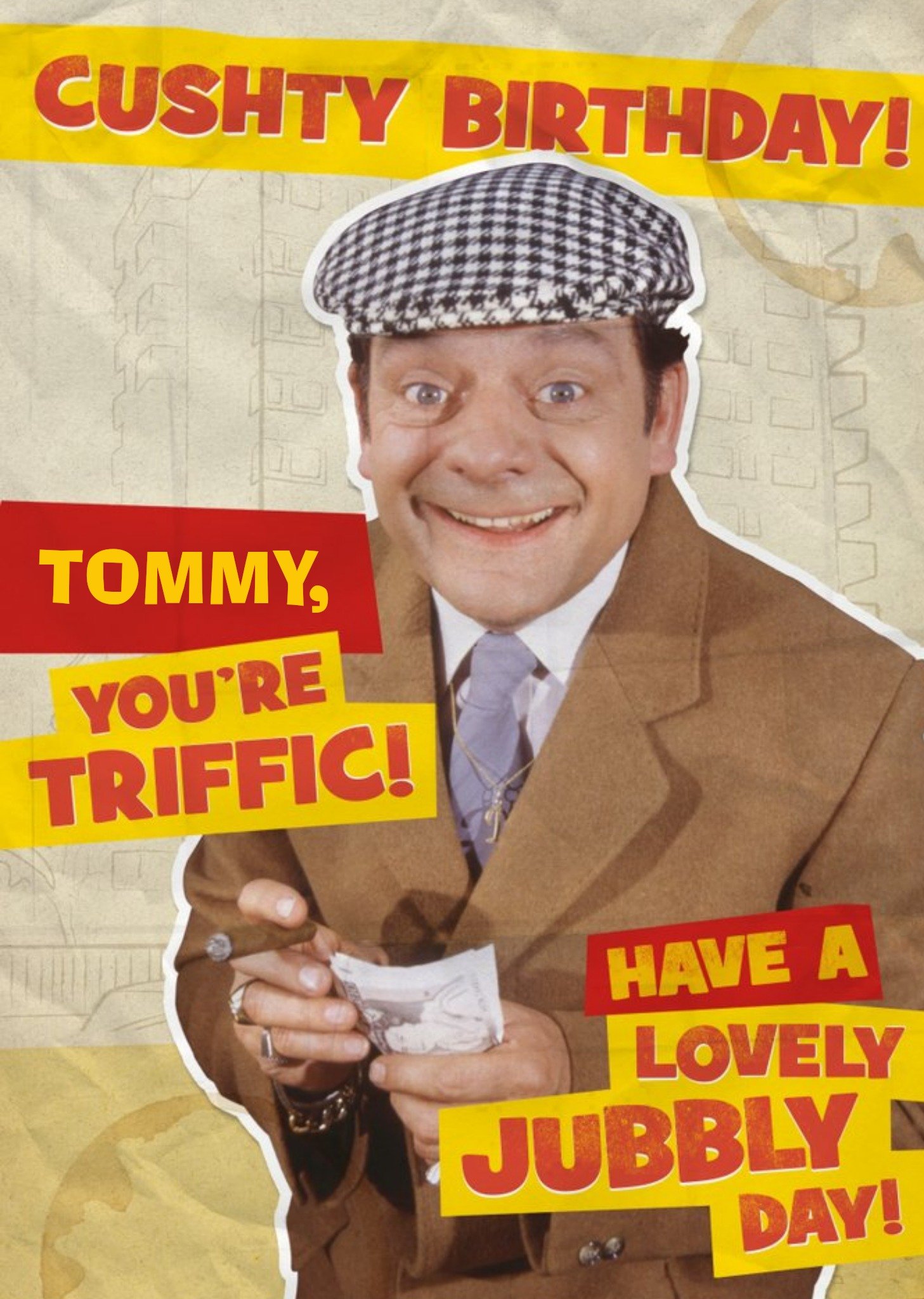 Bbc Only Fools And Horses Del Boy Birthday Card Ecard