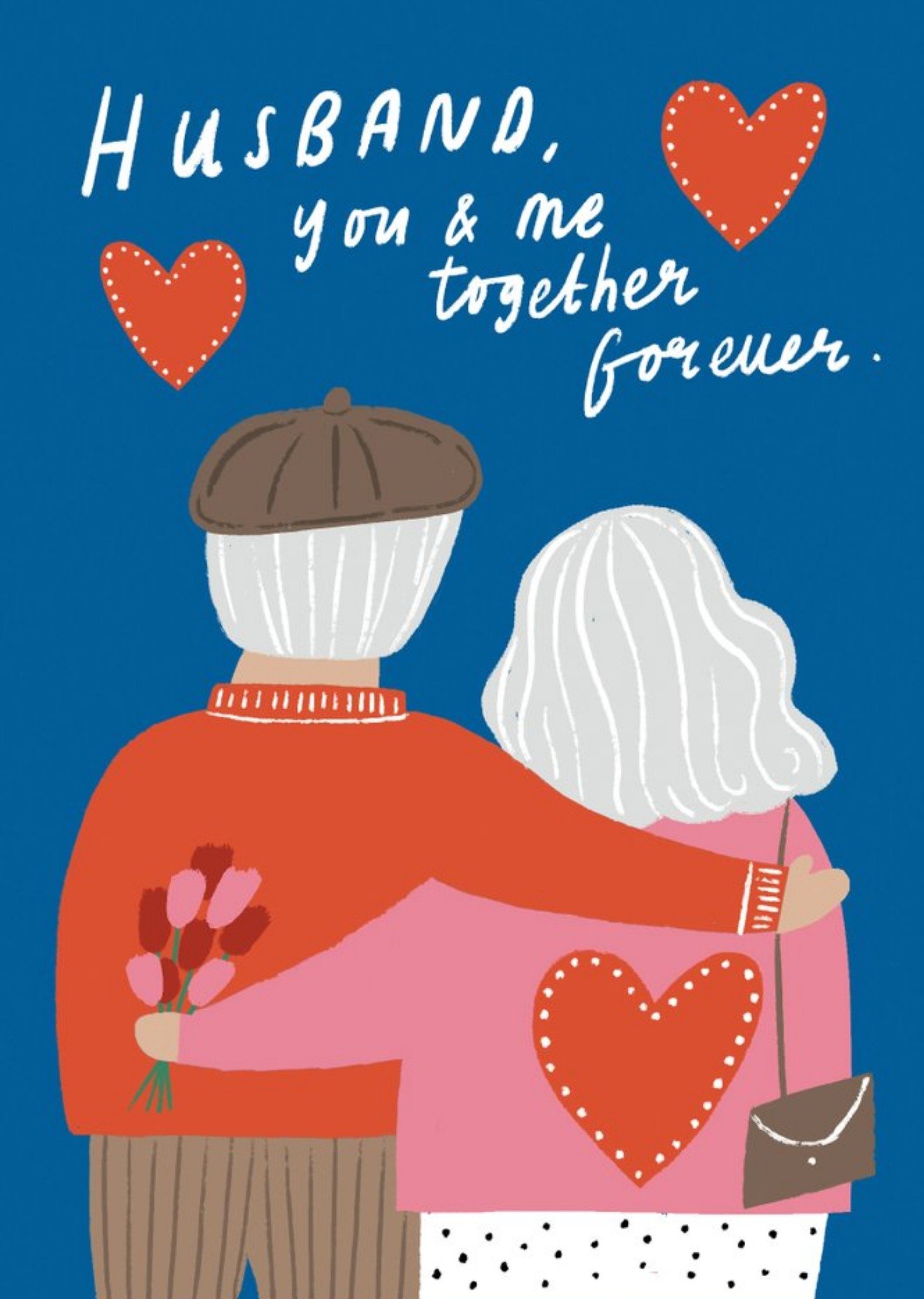 Moonpig Husband You And Me Together Forever Cute Card Ecard