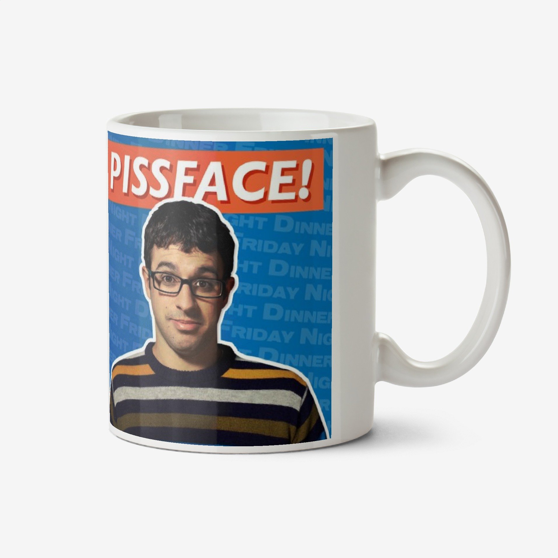 Friday Night Dinner Adam And Jonny Pusface Funny Rude Mug Ceramic Mug