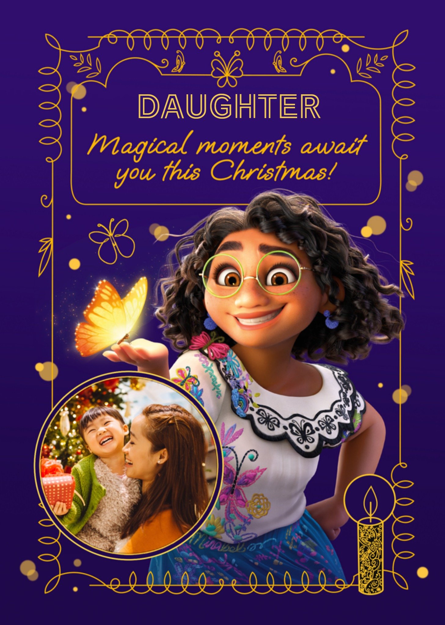 Disney Encanto Photo Upload Christmas Card Ecard