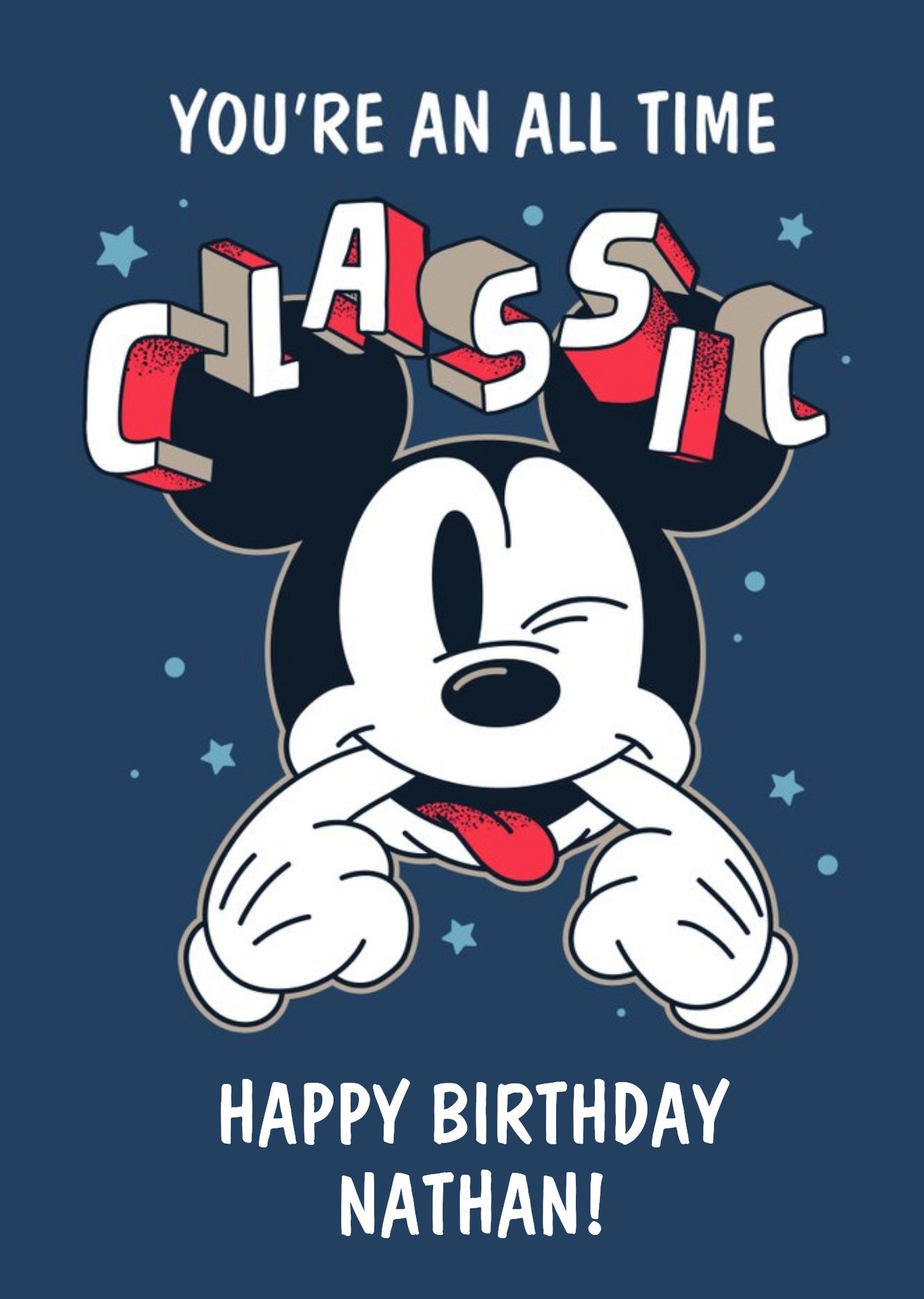 Disney Mickey Mouse All Time Classic Birthday Card Ecard