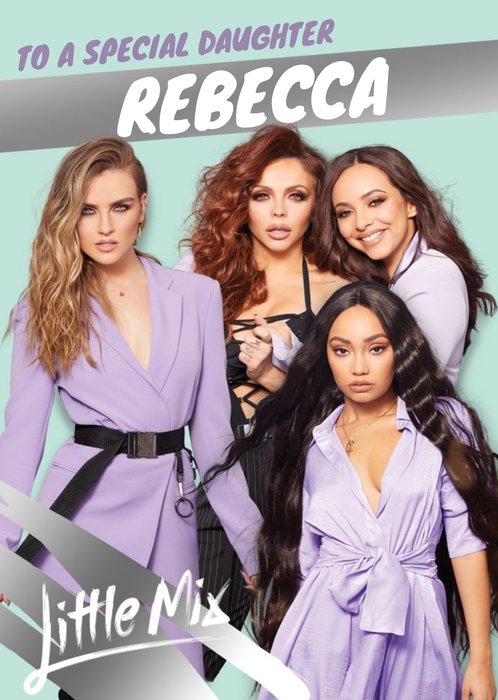 Little Mix Special Daughter birthday card