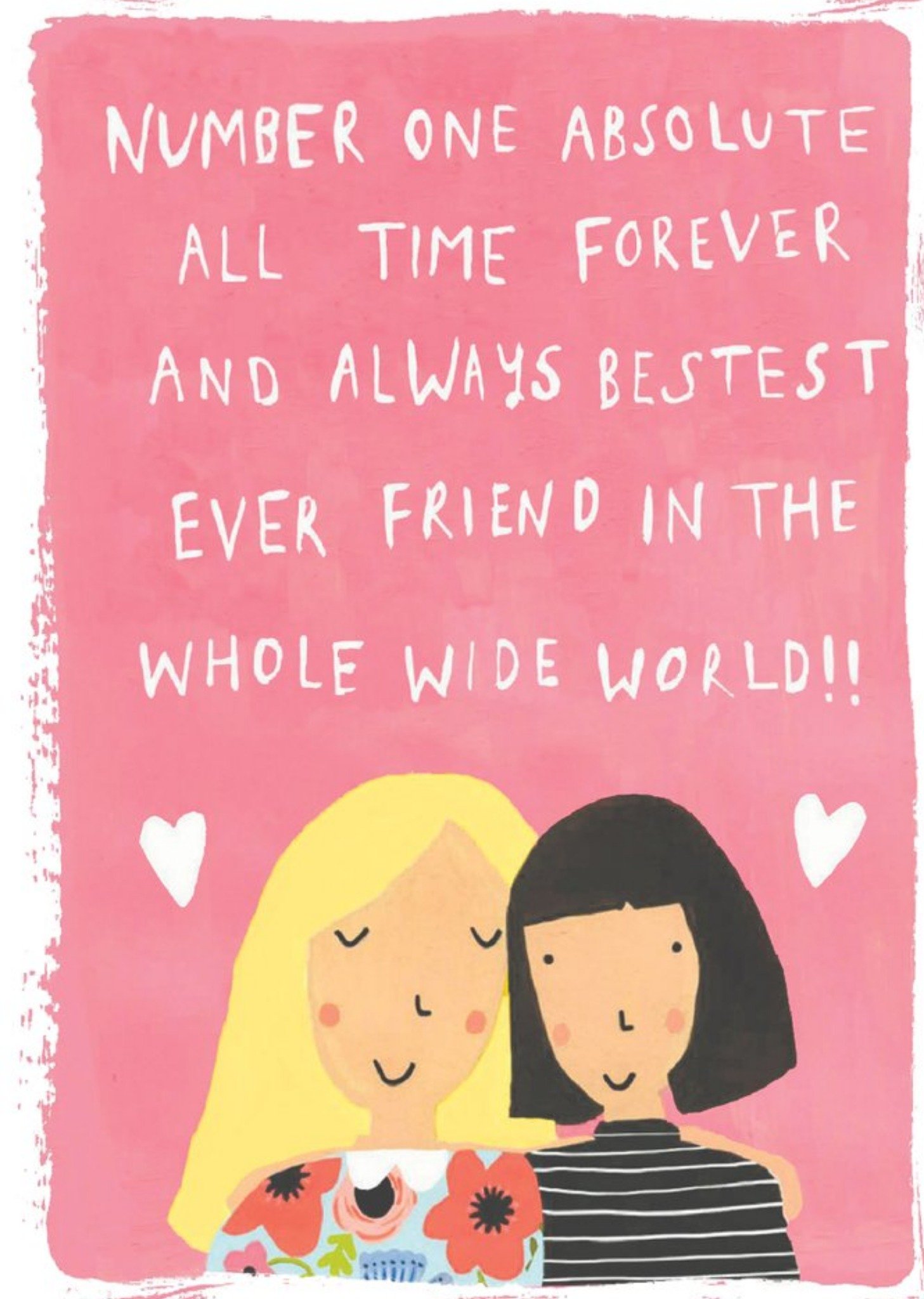 Sooshichacha Number One Bestest Ever Friend In The Whole Wide World Bff Card Ecard