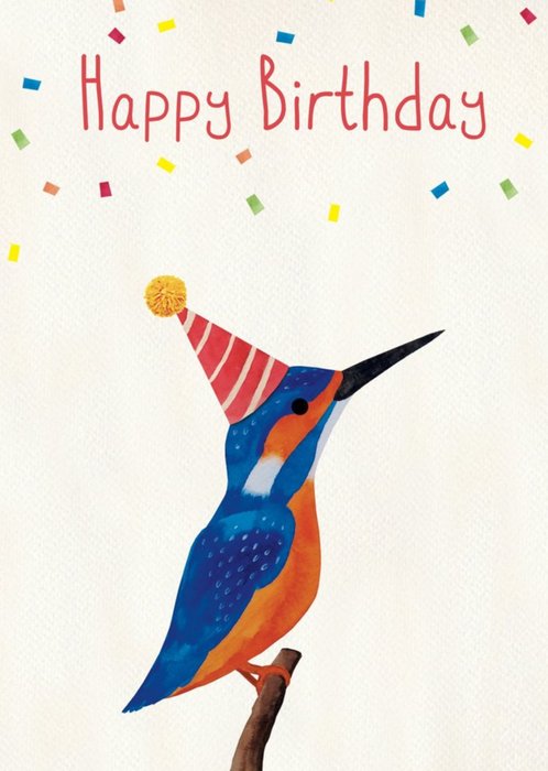 Bird Happy Birthday Card