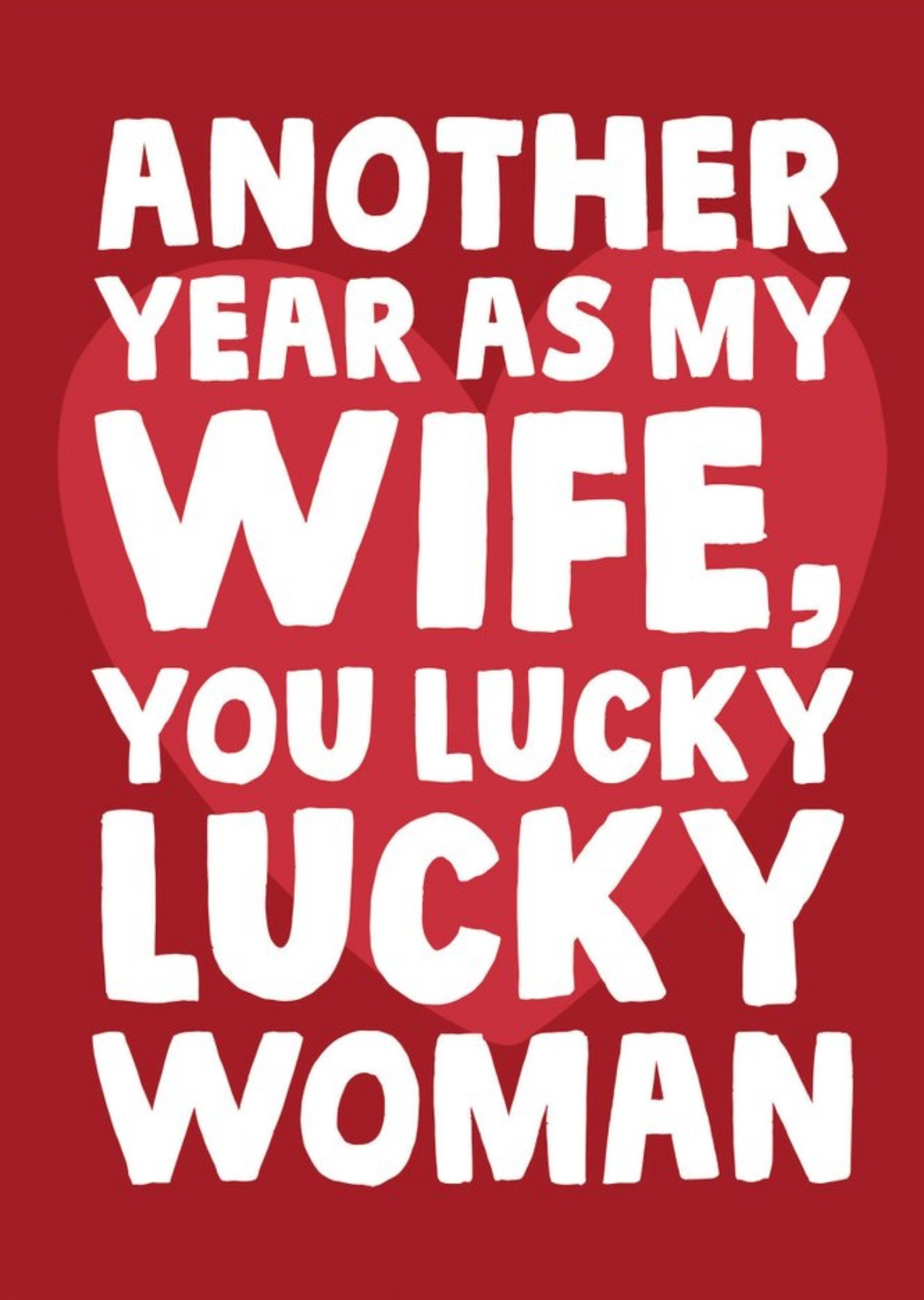 Another Year As My Wife Ecard