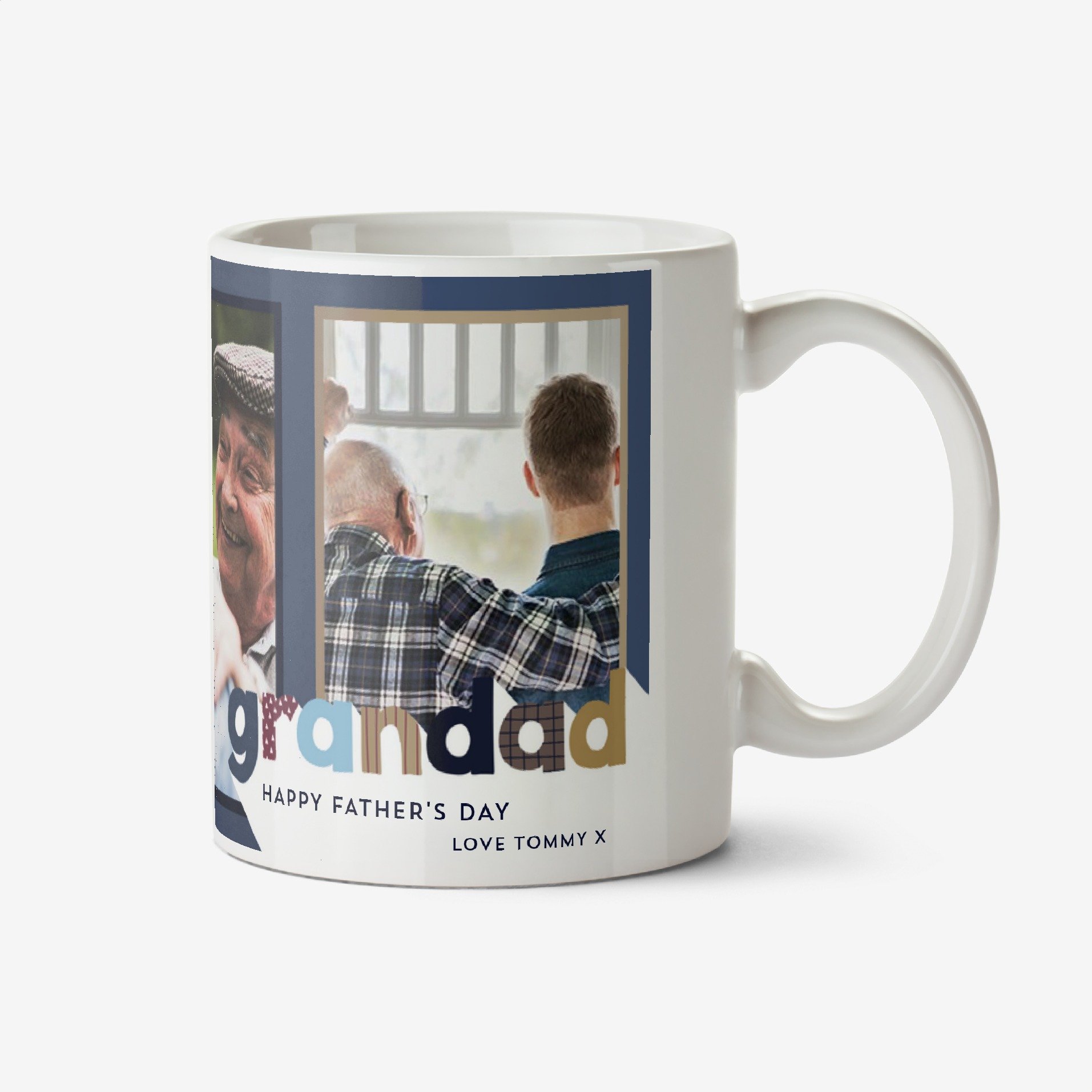 Moonpig Grandad Father's Day Photo Upload Mug Ceramic Mug