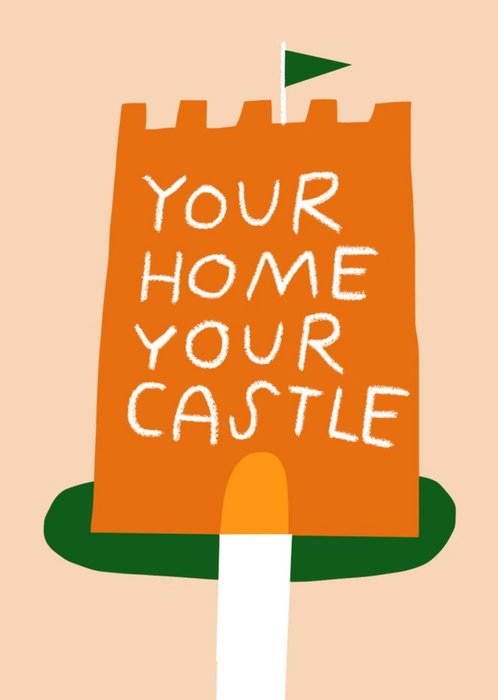 New Home Castle Postcard