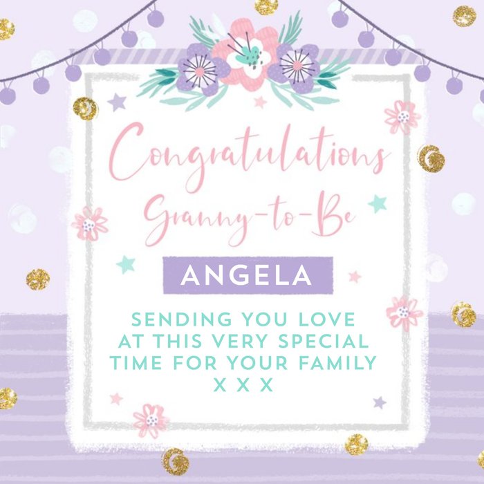 Granny-To-Be Congratulations Card