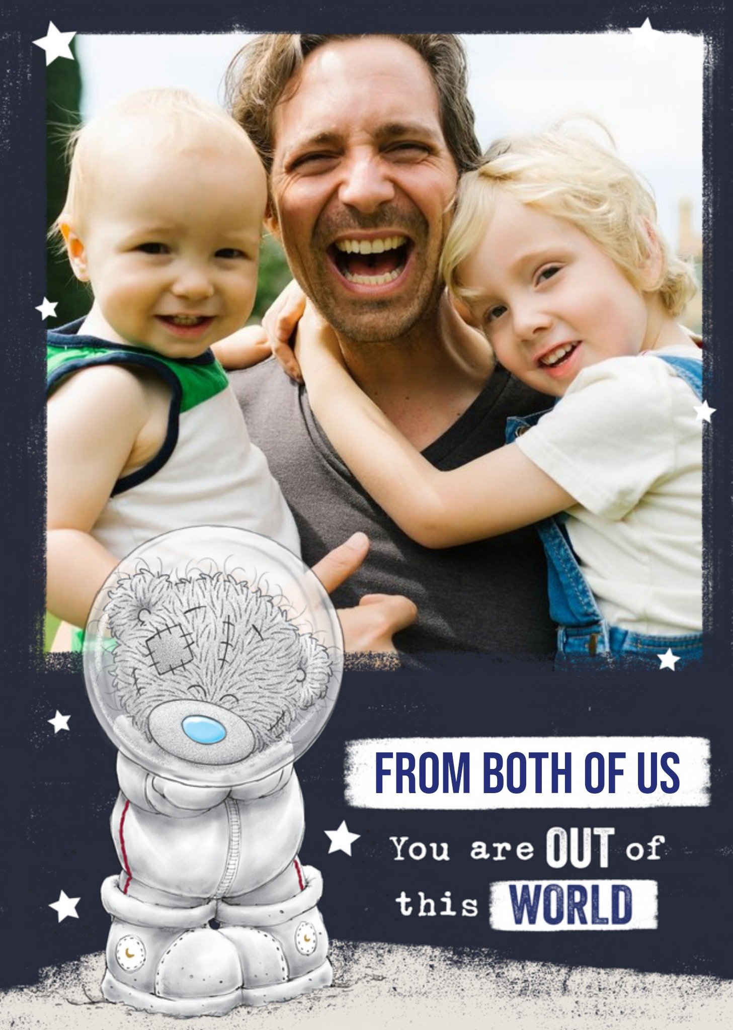 Me To You Tatty Teddy Out Of This World From The Both Of Us Father's Day Card