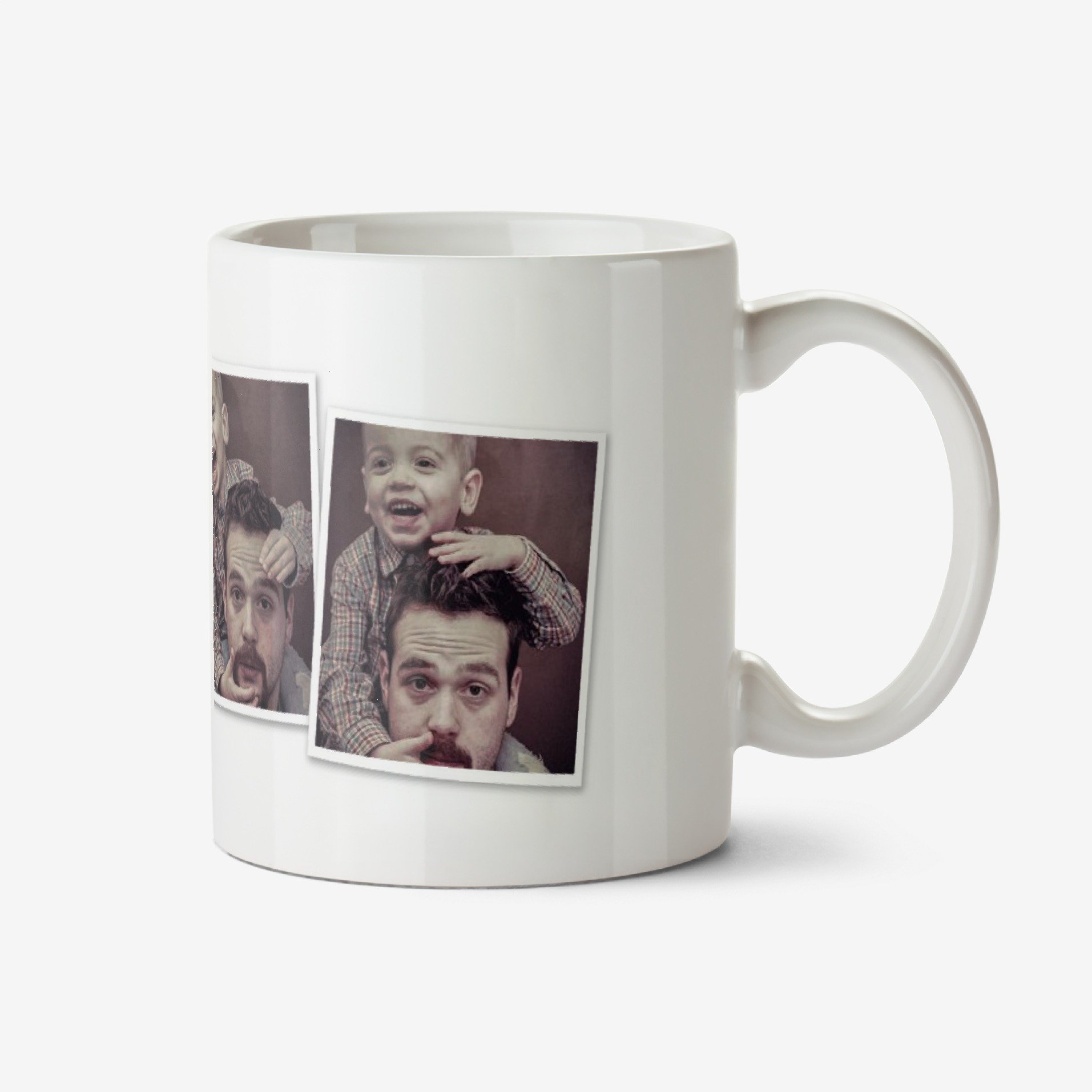 Four Picture Photo Upload Mug Ceramic Mug