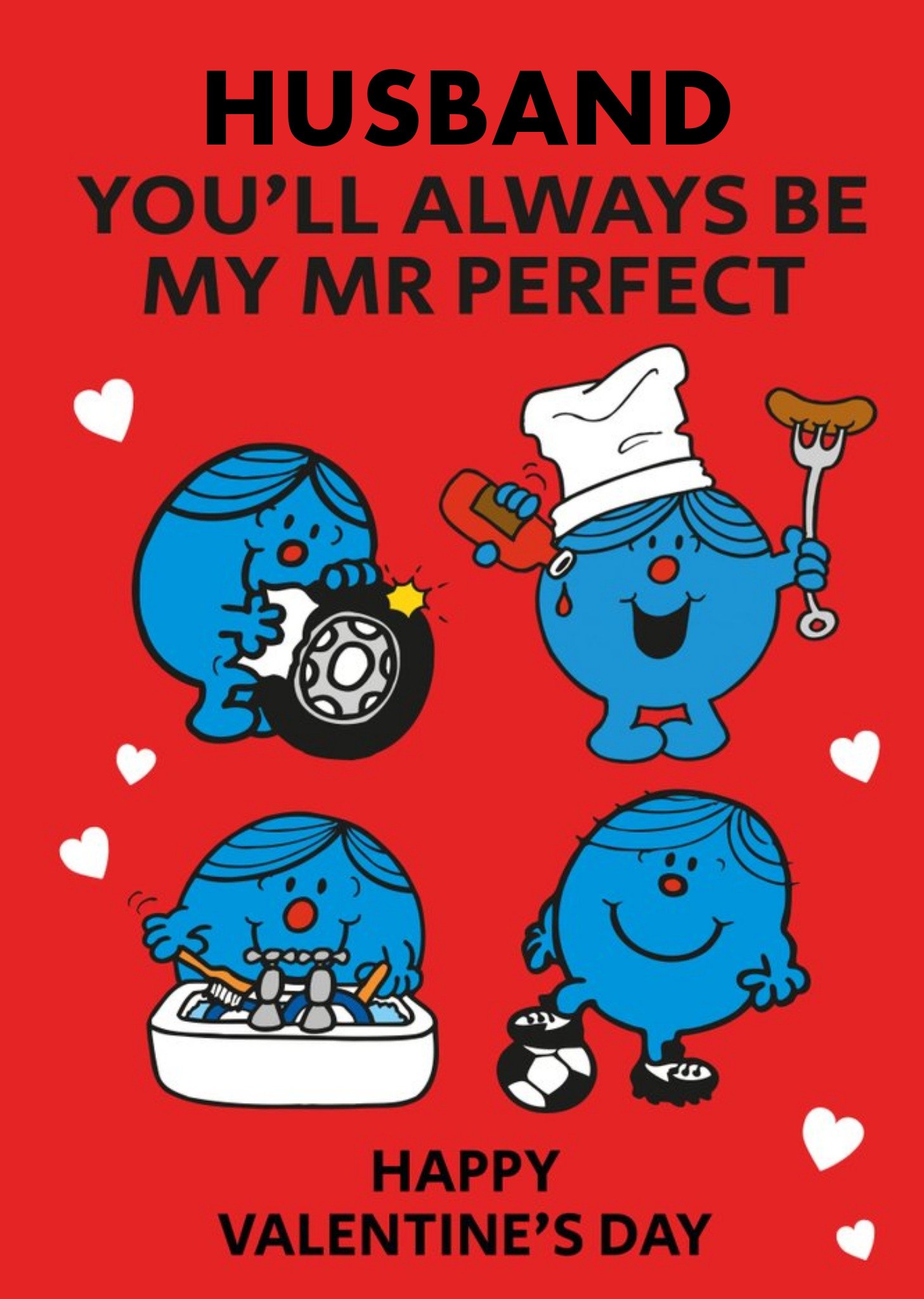 You'll Always Be My Mr Perfect Happy Valentines Day Personalised Card Ecard