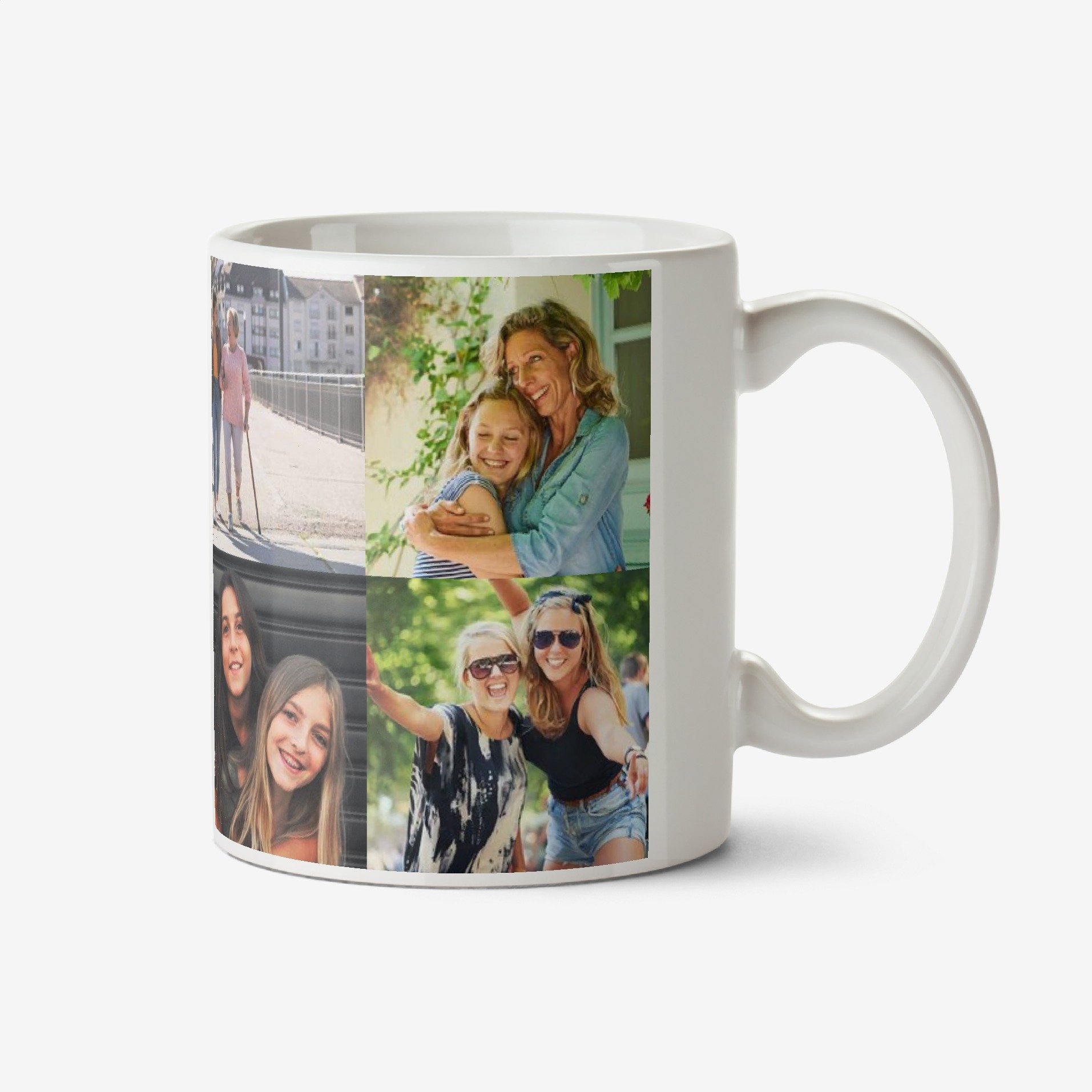 Photo Grid Photo Upload Mug Ceramic Mug