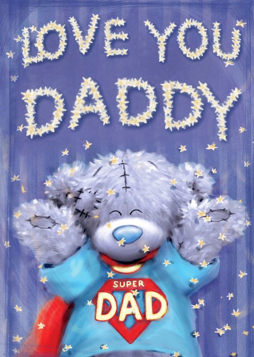 Tatty Teddy Super Dad Father's Day Card