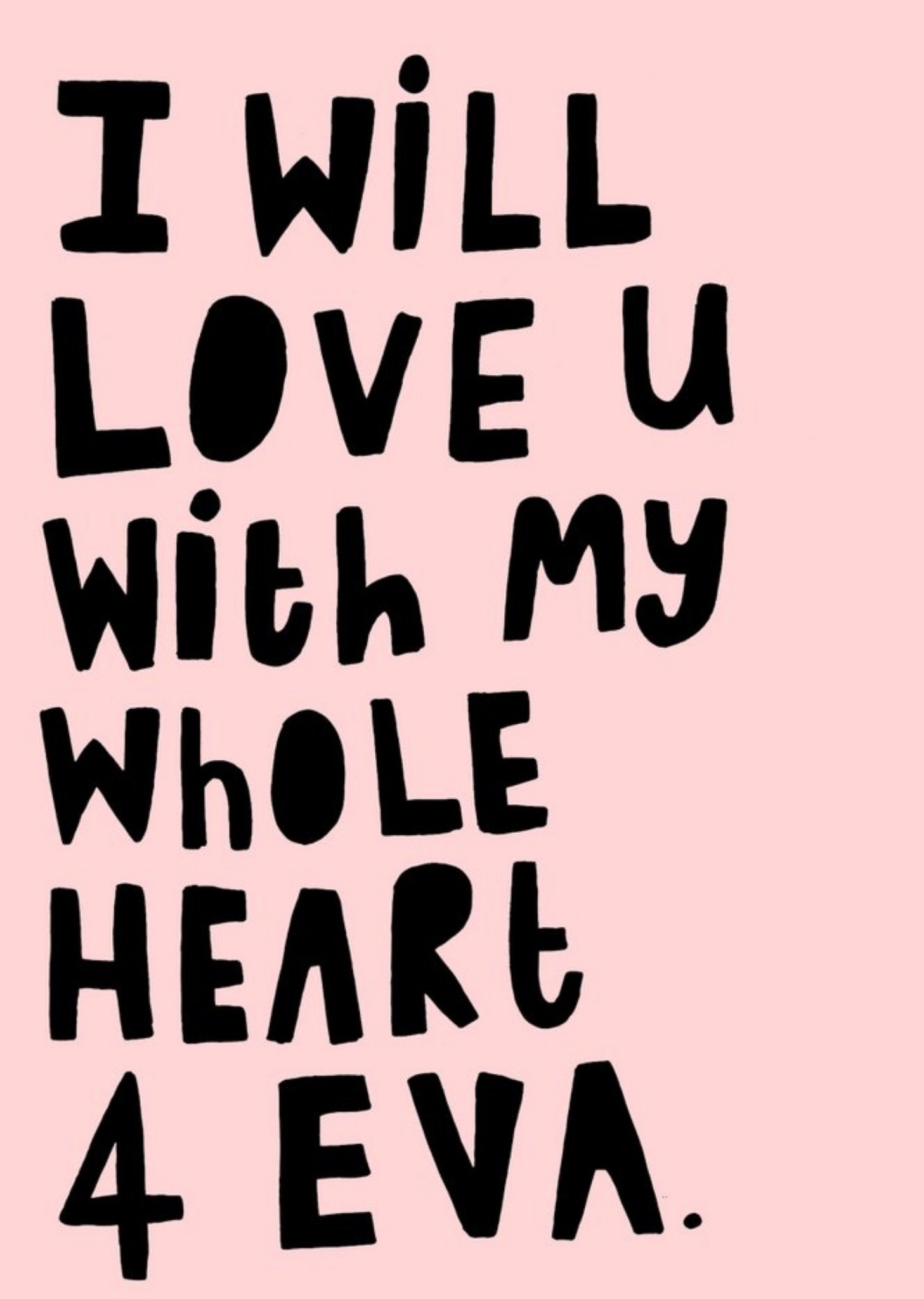 Sooshichacha I Will Love You With My Whole Heart Forever Valentines Card Ecard
