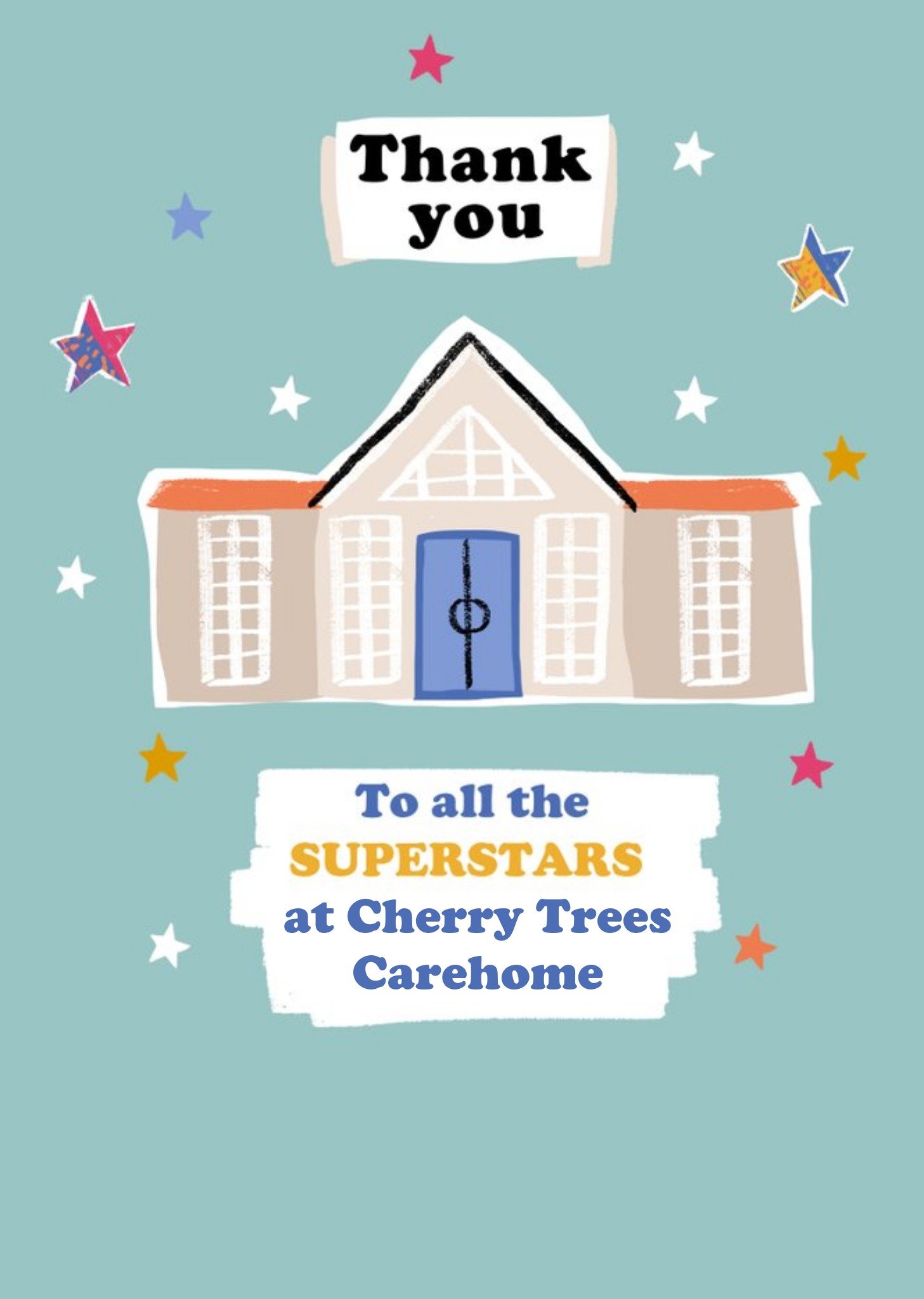 Thank You To All The Superstars Care Home Nhs Staff Card Ecard