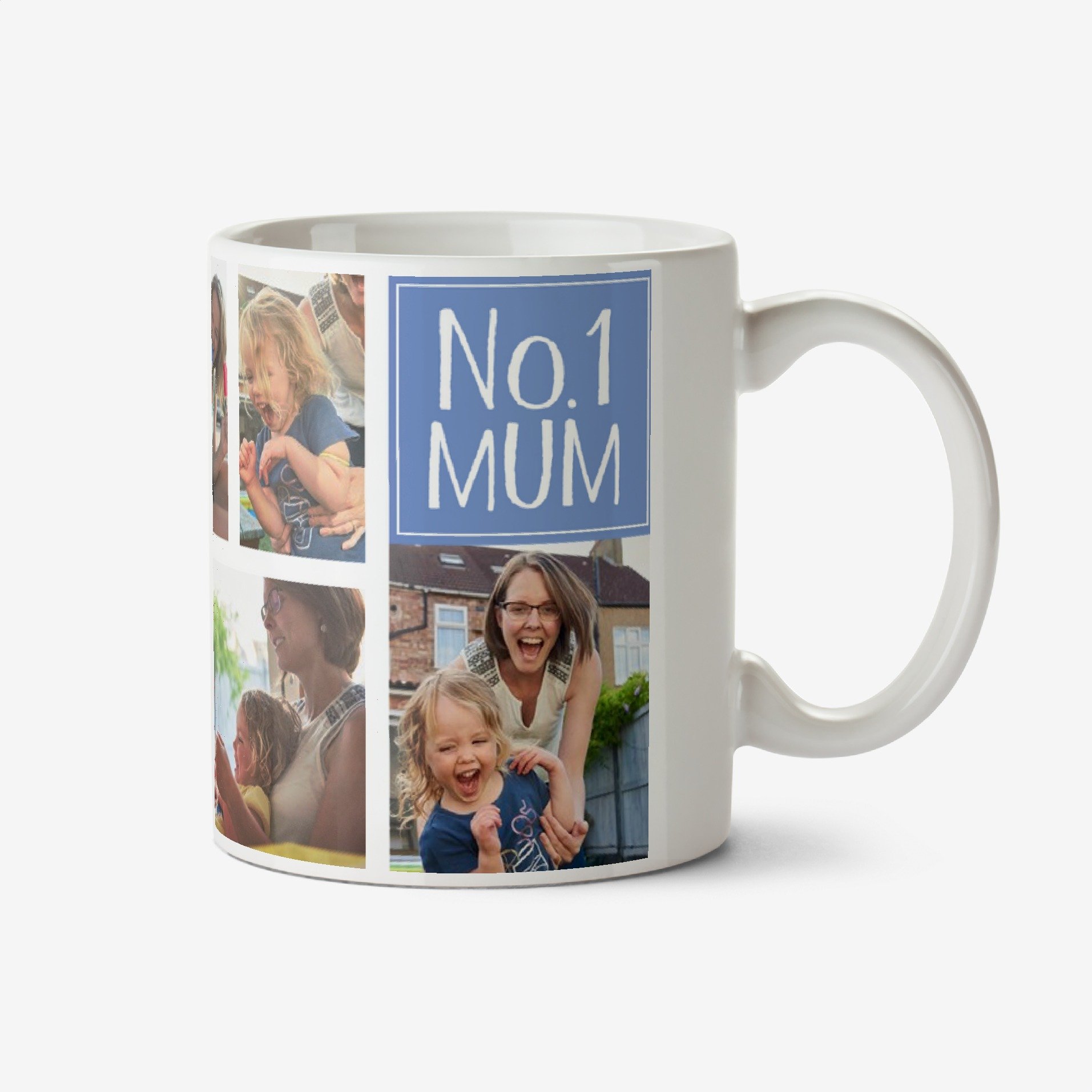 Moonpig No.1 Mum Photo Upload Mother's Day Mug Ceramic Mug