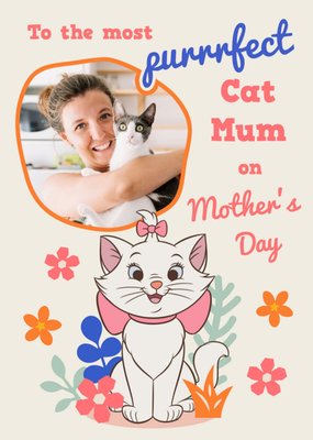 Disney Marie Purrfect Cat Mum Mothers Day Card