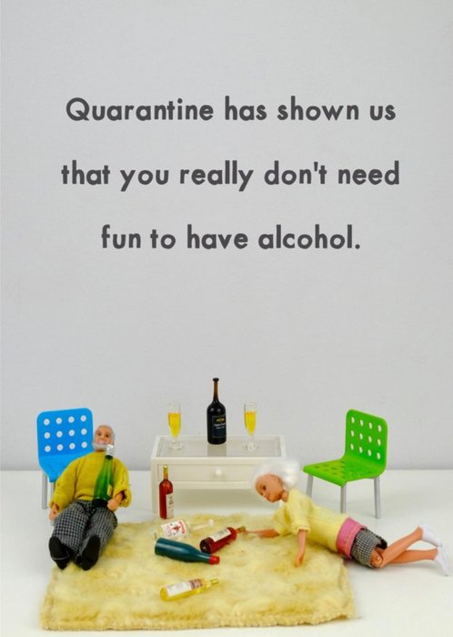 Funny Dolls Quarantine Has Shown Us Covid Card