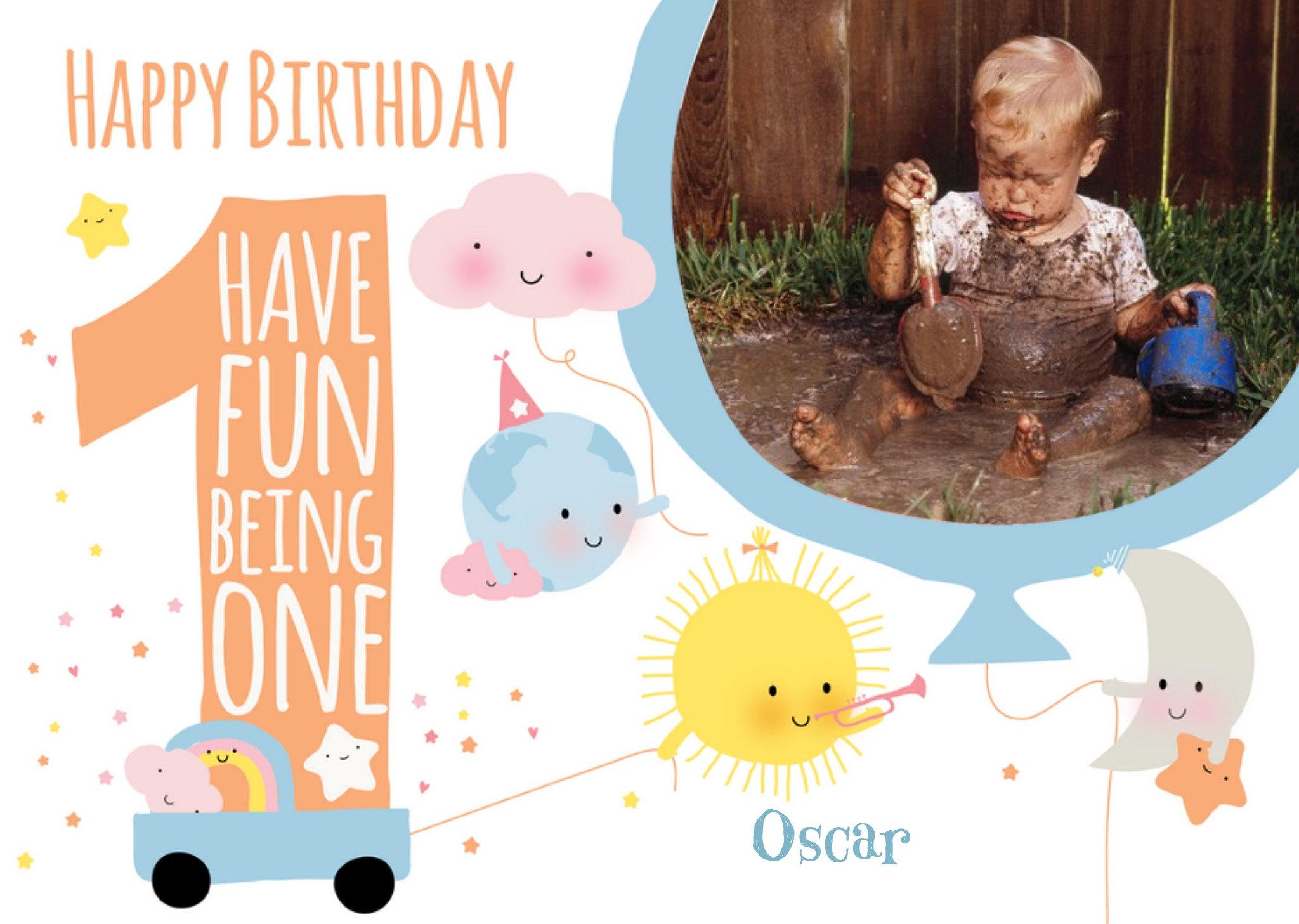 1st Birthday Card Ecard