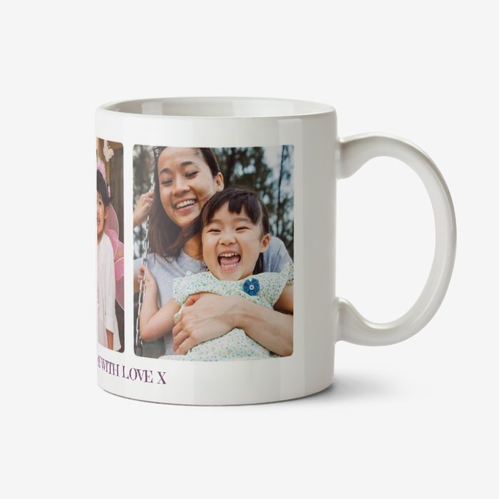 Personalized Family Mug - Mother & Kids Happiness Is Being A Mom