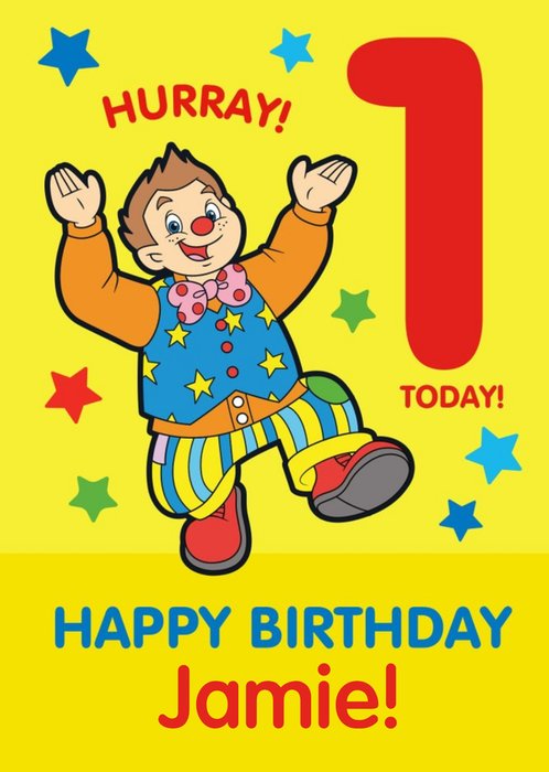 Mr Tumble Something Special 1 Today Birthday Card