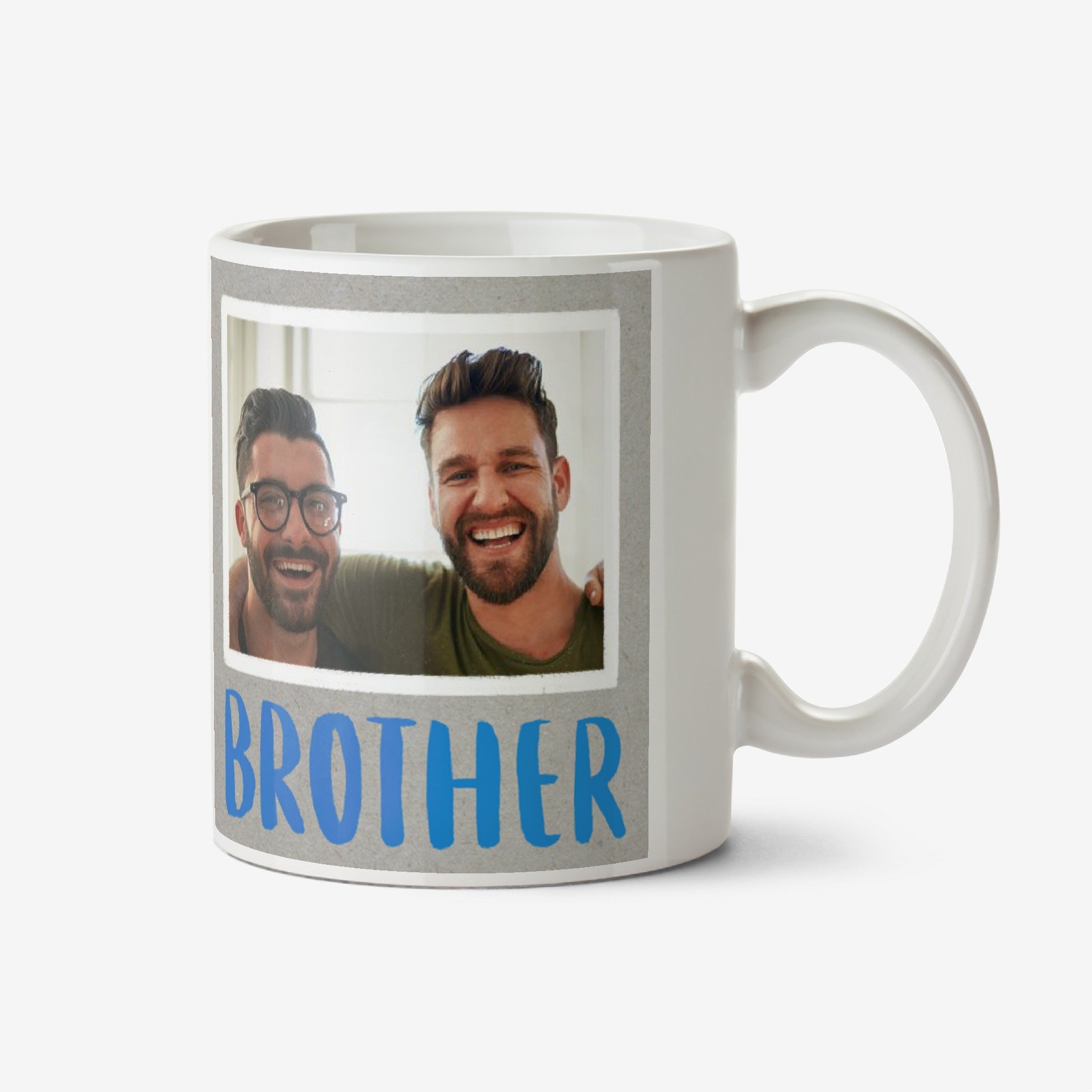 Brother Mug - Photo Upload Ceramic Mug