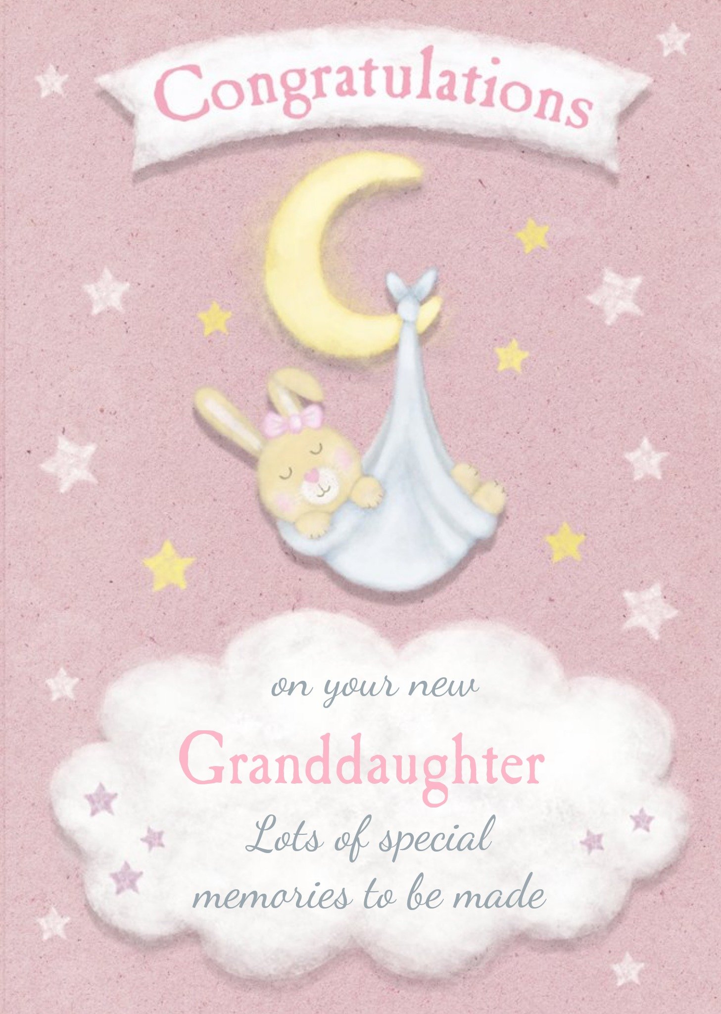 Cute Granddaughter Card - Congratulations Ecard