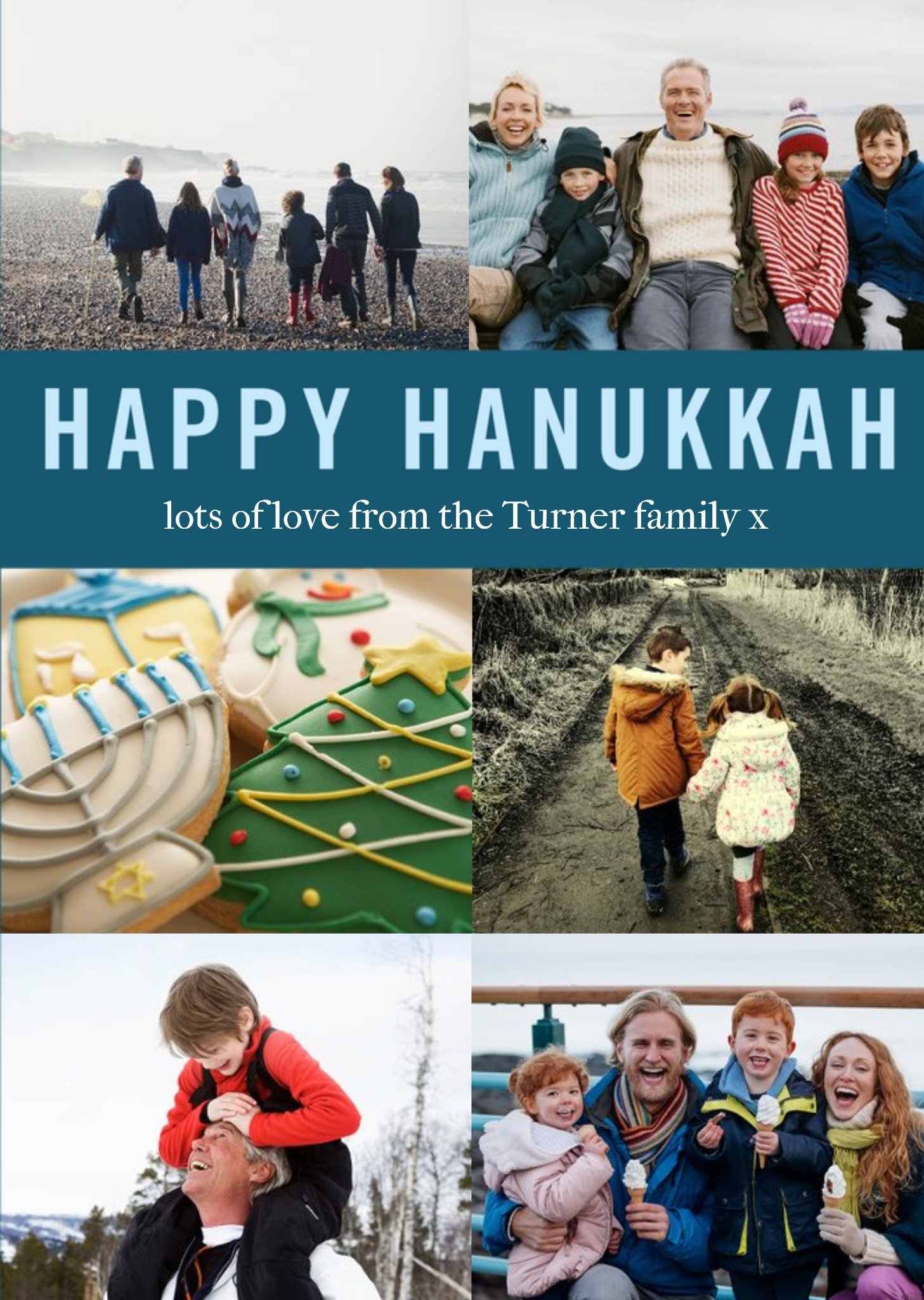 Moonpig Hanukkah Card - Happy Hanukkah - Jewish Celebrations - Photo Upload Ecard