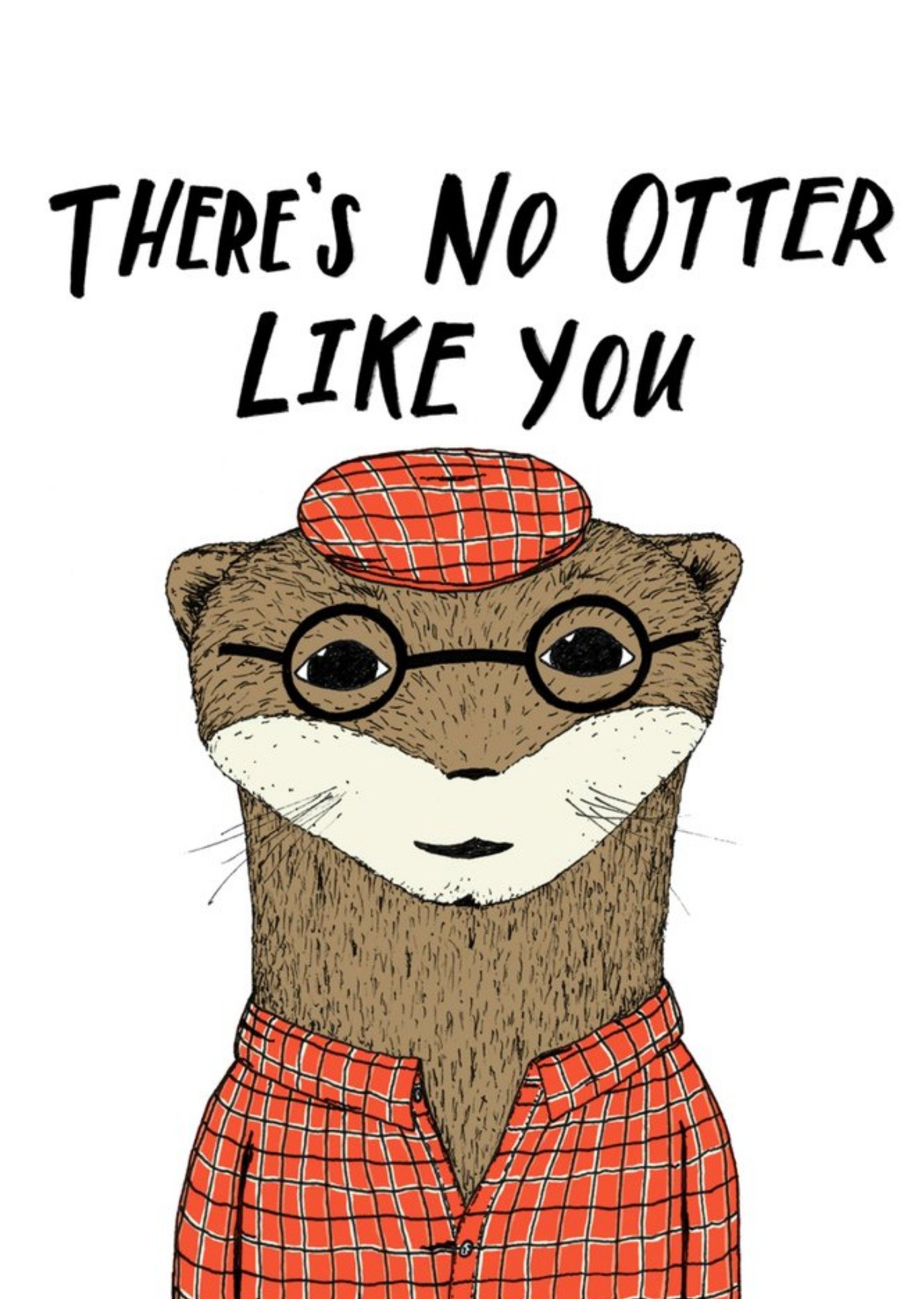 Moonpig Cute Theres No Otter Like You Card, Large