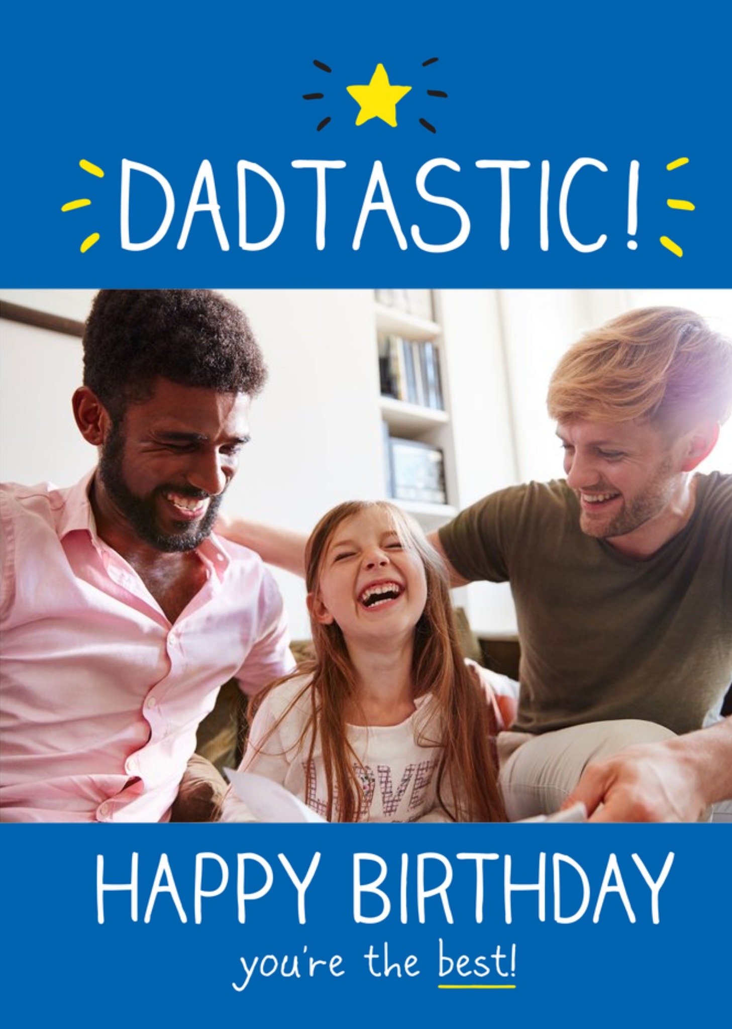 Happy Jackson Dad Photo Upload Birthday Card Ecard