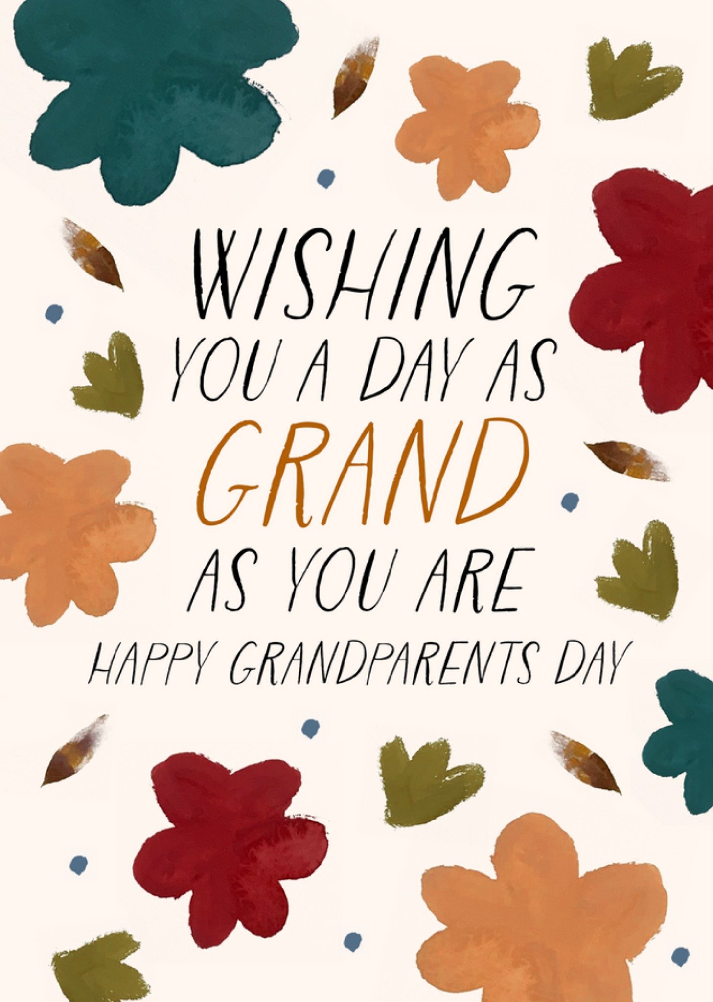 Wishing You A Day As Grand As You Grandparents Day Card Ecard