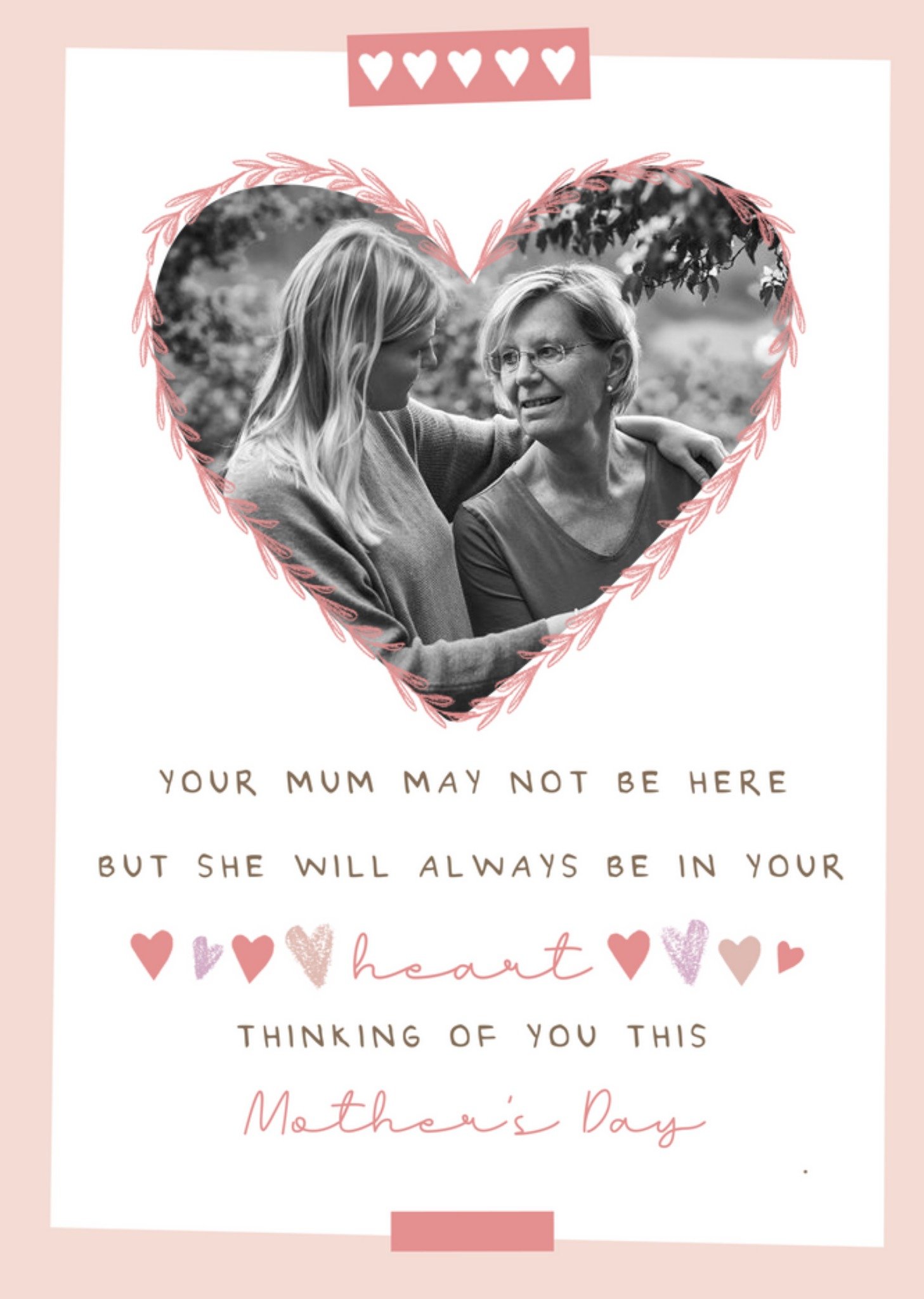 Thinking Of You This Mother's Day Photo Upload Card