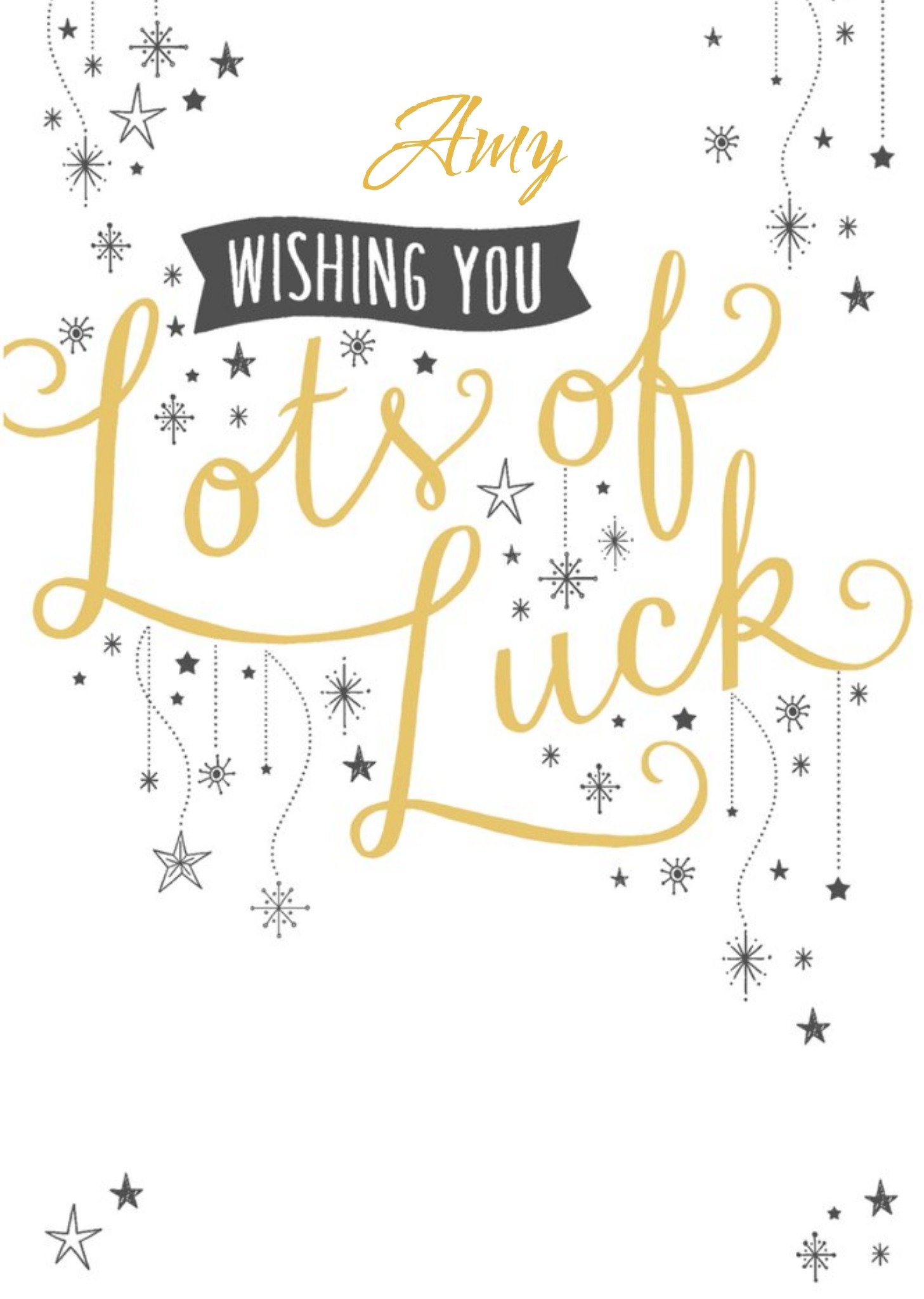 Guk Fancy Good Luck Card Ecard