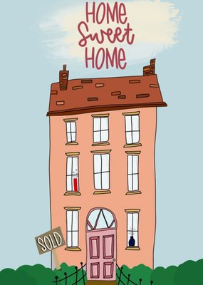 The Lyons Den Illustration New Home Congratulations Card
