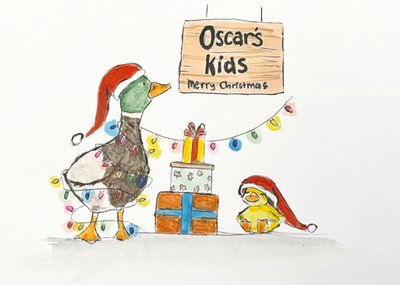 Oscar’s Kids Charity Merry Christmas Card