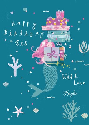 Hotchpotch Mermaid Gifts Birthday Card