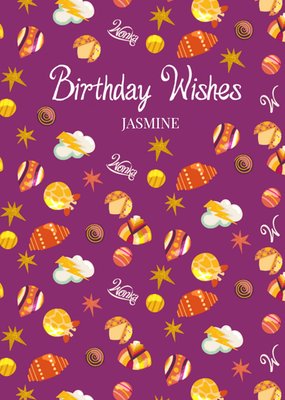 Wonka Birthday Wishes Card