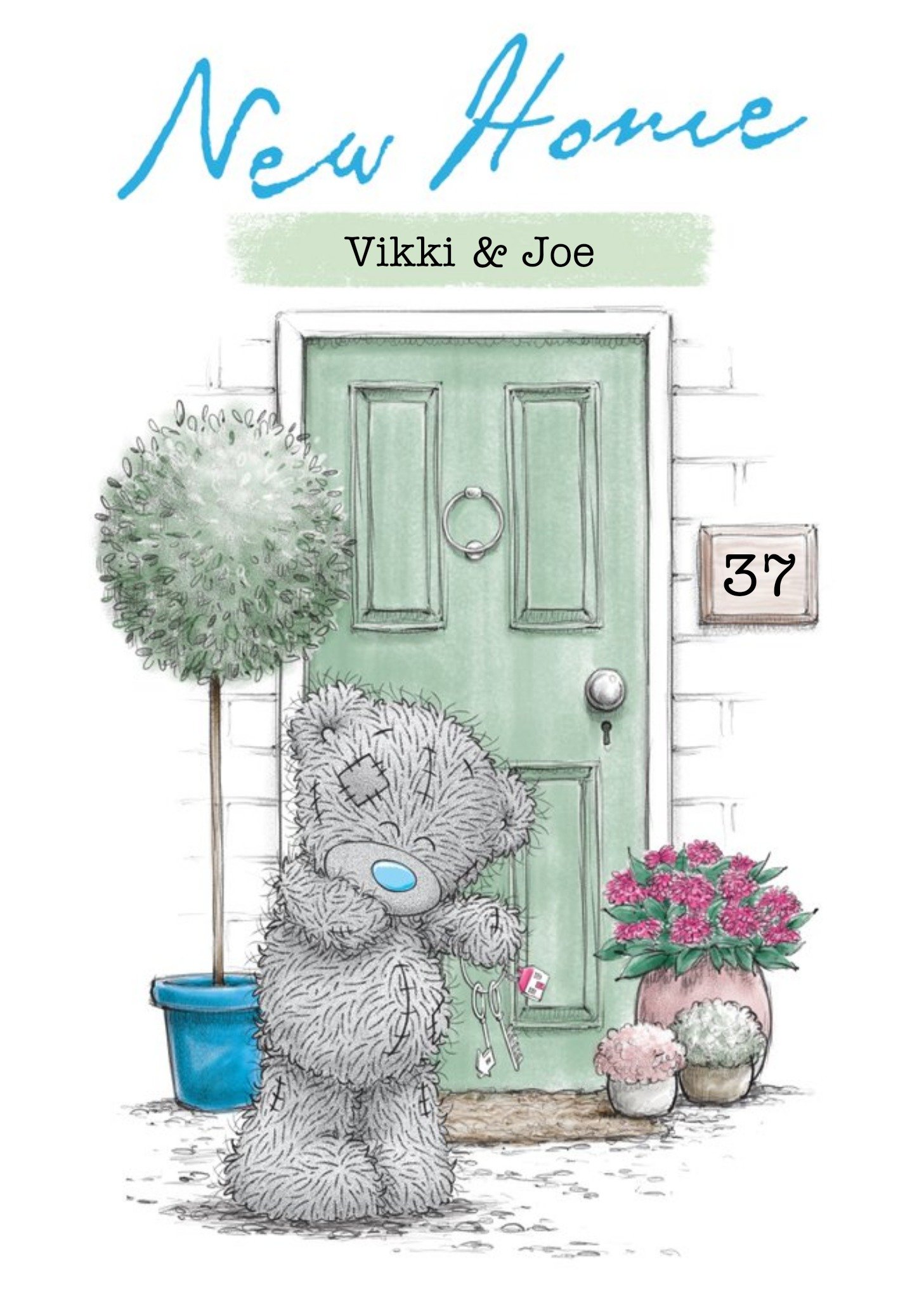 Me To You Tatty Teddy - New Home Ecard
