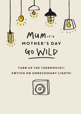 Go Wild Mother's Day Card