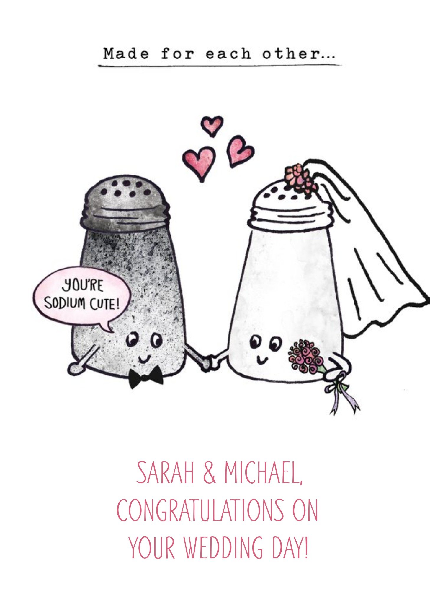 Funny Wedding Card - Newly Weds