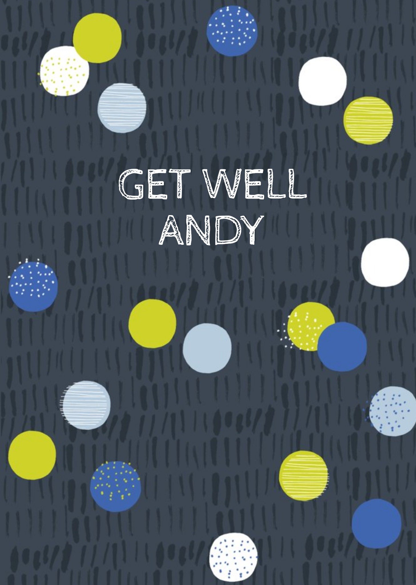 Polka Dot Get Well Card Ecard