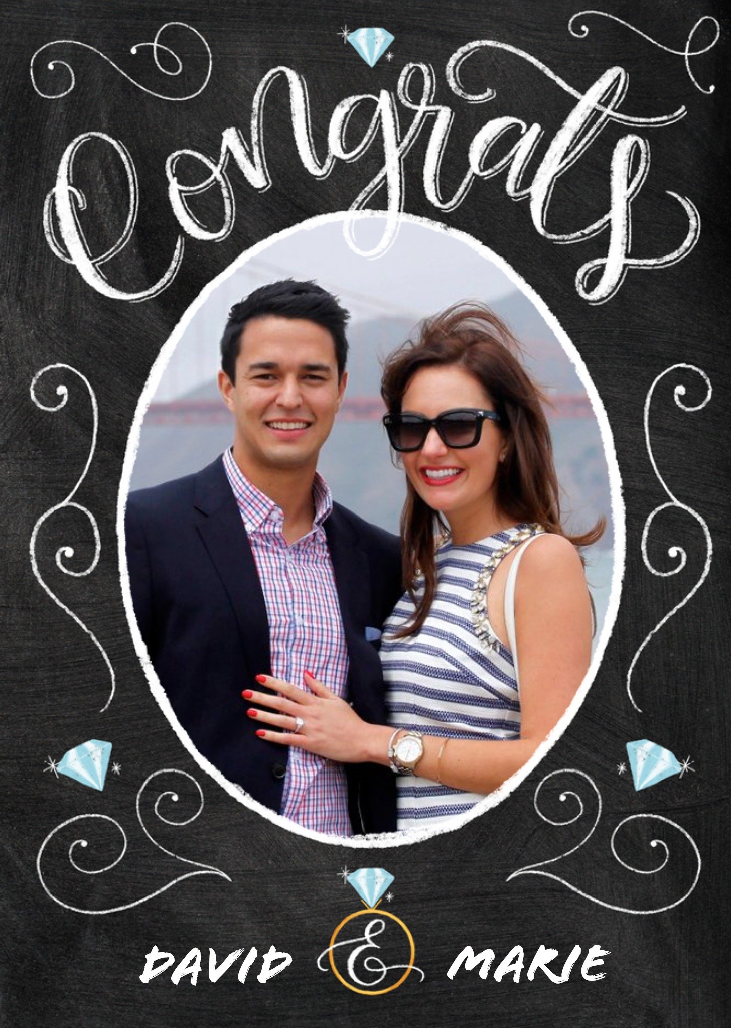 Moonpig Congratulations Engagement Card Ecard
