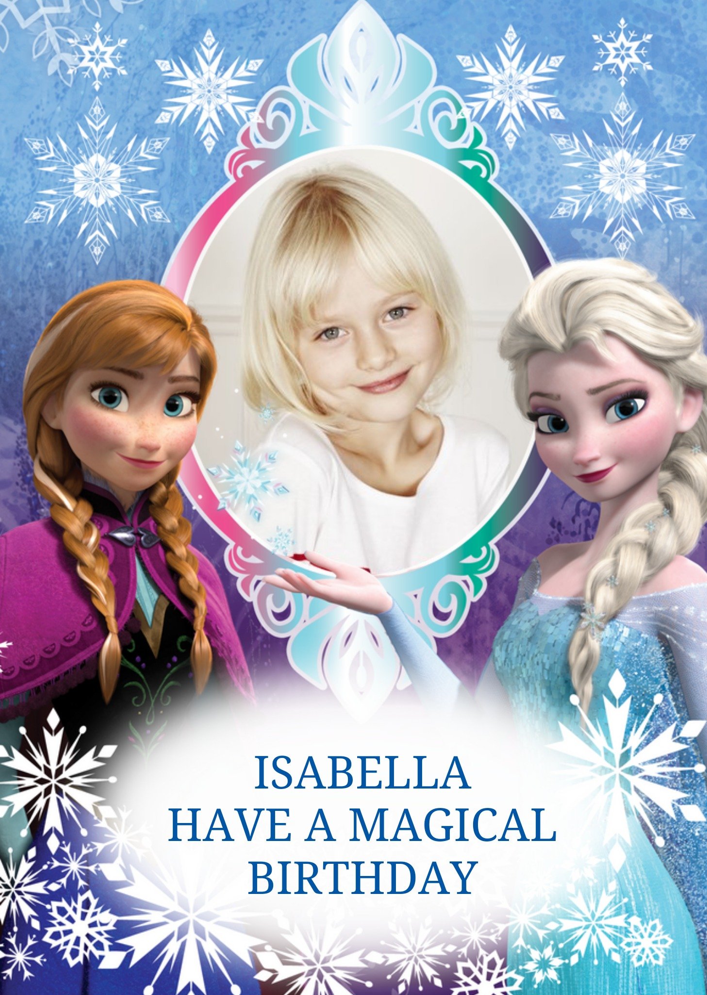 Frozen Card Ecard