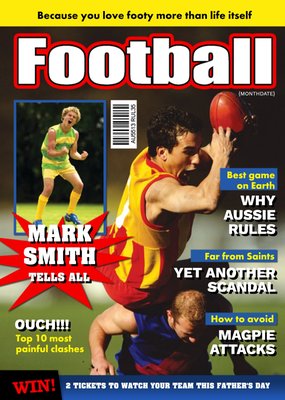 Football Magazine - Because you love footy more than life itself