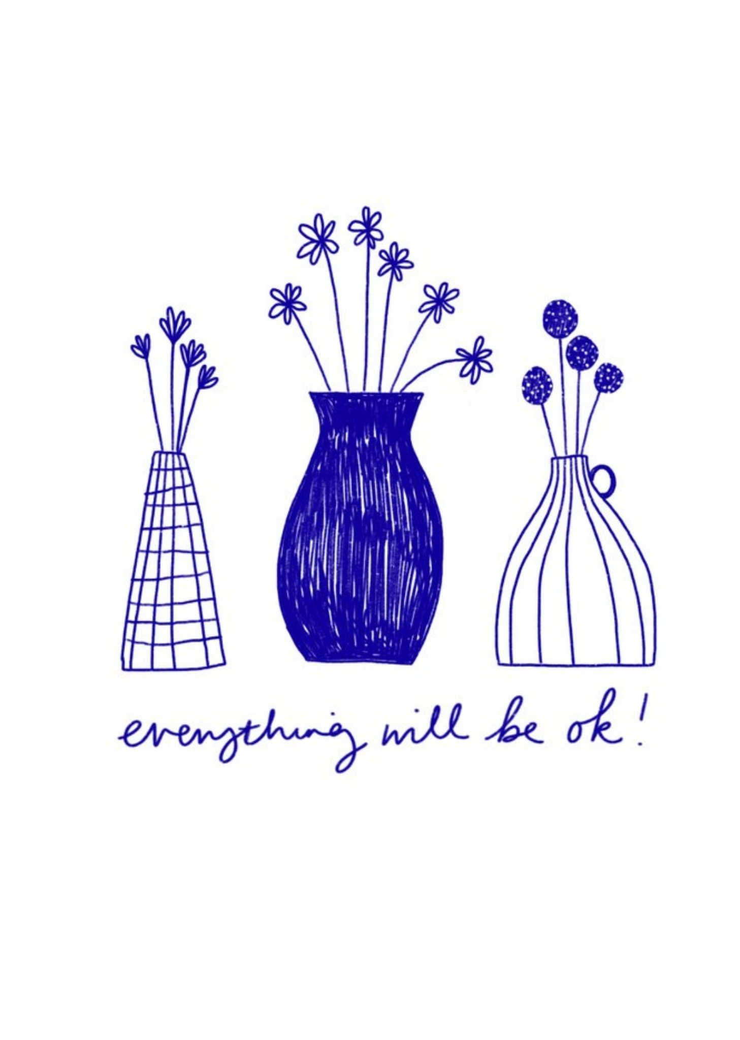 Moonpig Everything Will Be Ok Card, Large