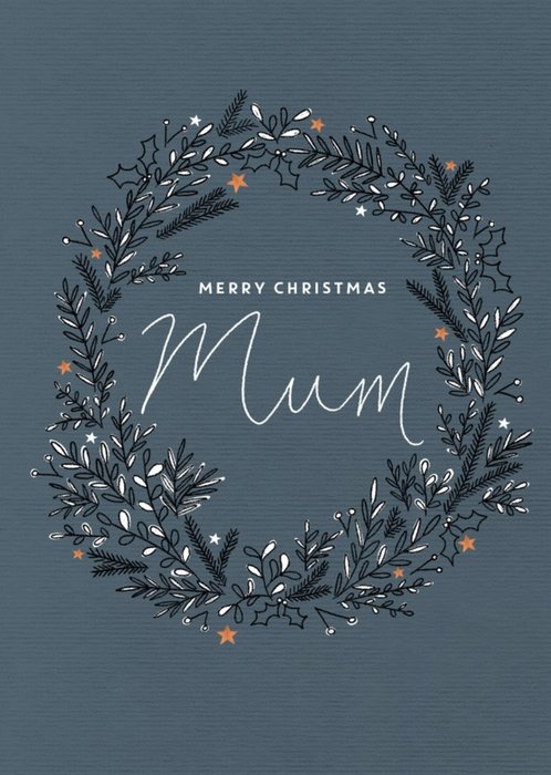 Botany Merry Christmas Mum Card