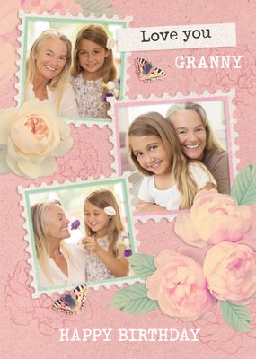 Love You Granny - Photo Upload Birthday Card