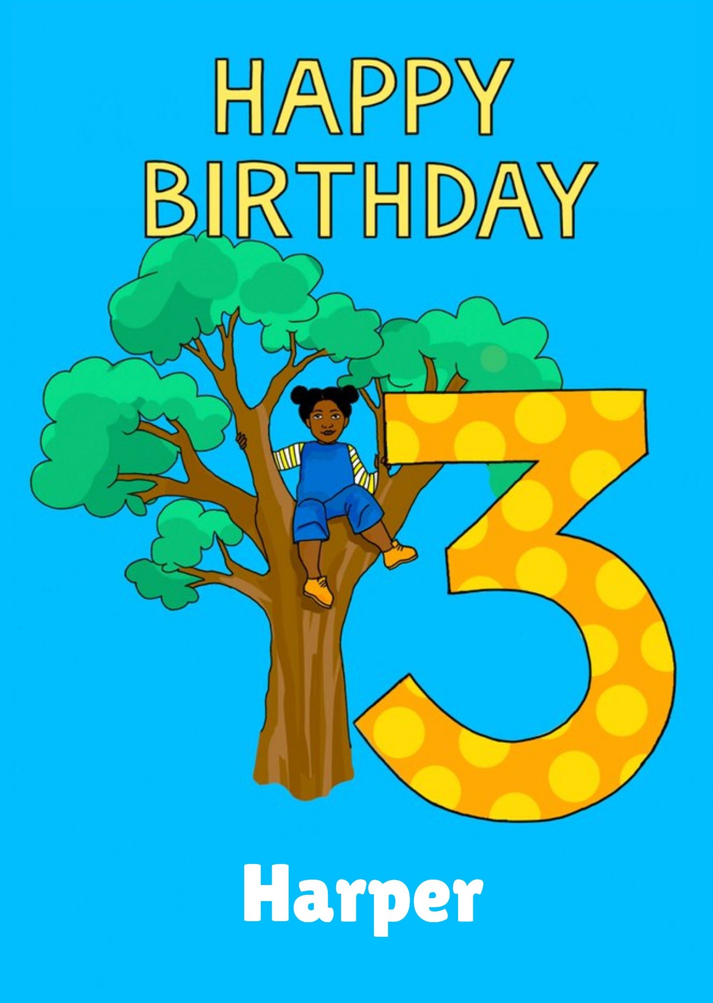 Happy 3rd Birthday Card Ecard